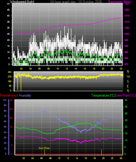 24 Hour Graph for Day 10