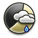 Partly cloudy Chance drizzle