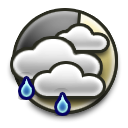Partly cloudy Chance drizzle